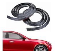 HLTTXS 2 Stück Auto Radlauf Radlaufleisten Schutzleisten für Smart 451 Brabus Smart 453, Rad-Augenbrauenschutz, Kratzfest, Kotflügelverbreiterung,B/Carbon Fiber