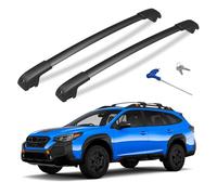 HmmtyRack Abschließbare Dachträger-Querstangen, kompatibel mit Subaru Outback Wilderness 2022 2023 2024 2025, Aluminium-Dachreling, Querstange für Dachgepäckträger, Gepäck, Kajak, Kanu, Fahrrad