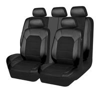 HNHPY Auto Sitzbezüge für Opel Mokka B/Mokka-e 2021 2022 2023 2024 2025, Auto Autositz Schonbezug Bequem und Atmungsaktiv Waschbarer Sitzschoner Innenraum Zubehör,Black
