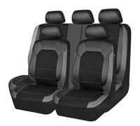 HNHPY Auto Sitzbezüge für Opel Mokka B/Mokka-e 2021 2022 2023 2024 2025, Auto Autositz Schonbezug Bequem und Atmungsaktiv Waschbarer Sitzschoner Innenraum Zubehör,Grey