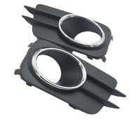 HNVCYT Auto Front Stoßstange Nebel Licht Gitter Abdeckung Nebelscheinwerfer Rahmen Kappe Für VW Für Tiguan 2010 2011 2012 5ND853665 5ND853666 Auto Nebelscheinwerfer Abdeckung(Chrome)