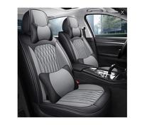 HOBIVA Sitzbezüge Auto Autositzbezüge Universal Set für Skoda Kamiq Superba Superba 2 Superba 3 Superba 3V Yeti Octavia 5E Tuning Auto Zubehör,Grauer Luxus