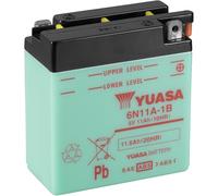 Hochleistungs-Batterie YUASA 6N11A-1B 6V/11AH für robuste Motorräder Moto Guzzi