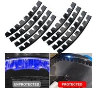 Hochleistungs Gummi Auto Stoßstangenschutz 8er Set Langlebig Haltbarkeit