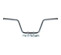 Lucas MCL137 Apehanger, Stahllenker CHROM 22 mm , Größe 22 mm