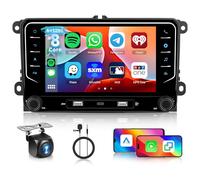 Hodozzy 6G+128G 8-Core Android Autoradio für VW Golf 5 6 Passat Jetta Caddy EOS T5 Tiguan Touran CC Polo mit Carplay Android Auto, 7 Zoll Bildschirmo 2Din mit Bluetooth Navi WiFi USB DSP FM/RDS Radio