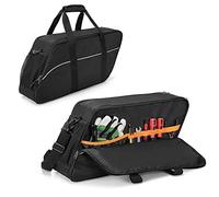 HODRANT Satteltaschen Innen Taschen, Motorrad Seitensattel Tasche Kompatibel mit Harley Davidson 1993-2022 Touring Hartschalen Satteltasche, Satteltaschen Seiten Koffer mit Schultergurt, Nur 1 Tasche
