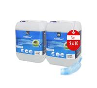 Höfer Chemie AdBlue 2 x 10L inkl. Ausgießer - Harnstofflösung für Diesel Autos - Kanister mit Ausgießer - Reduziert Giftige Stickoxide