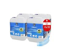 Höfer Chemie AdBlue 4 x 10L inkl. Ausgießer - Harnstofflösung für Diesel Autos - Kanister mit Ausgießer - Reduziert Giftige Stickoxide