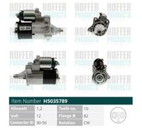 HOFFER Anlasser Starter H5035789 für CHRYSLER 300C Touring LX LE AWD