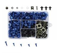 HOHCA - Motorrad Voll Verkleidung Schrauben Kit Edelstahl Clips Mutter Karosserie Schrauben passt für BMW R1150R R1150RT R1200GS K1200S K1200GT R1200RT K1300S K1600GT HP2 Sport ABS