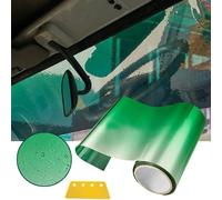 Hohe Hitze Dehnbar Grün Sonnenblende Schatten Folie für Auto Frontscheibe