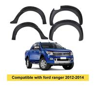 Hohe Qualität Kotflügelverbreiterung 6-tlg für Ford Ranger 2012-2014 T6 Zubehör