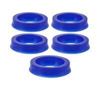 Hohopeti 5 Stück Öldichtungen für Hydraulik Wagenheber Universelle Ersatzteile aus Robustem Material für Autoreparatur Kompatibel mit Horizontalen Pumpen Blau