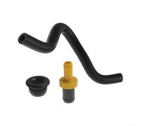 HOHOVYVY PCV Ventil Rohr Schlauch Kit Kraftstoffpumpe für Honda Civic EX für GX für HX Del Sol für BAUJAHR 1996-, Schwarzes ABS Material, Ersatzinstallation, Geeignet für Autoreparatur