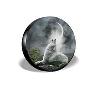 Hokdny Reserveradabdeckung 14inch,Universal Reserverad Ersatzradabdeckung,wasserdichte Staubdicht Radreifenabdeckung für Anhänger, RV, SUV, LKW (Reserveradabdeckung 172)