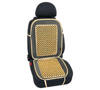 Holzkugel Sitzauflage Universal Massage Sitzaufleger Holzperlen Beige 100x45cm