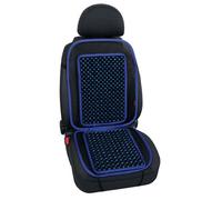 Holzkugel Sitzauflage Universal Massage Sitzaufleger Holzperlen Blau 100x45cm