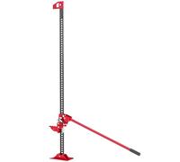 HOMCOM Farm Jack Wagenheber 135 cm 3000 kg Tragkraft Offroad Stockwinde aus Stahl Traktorhochheber Allzweckheber für Geländewagen Traktor ATV LKW SUV