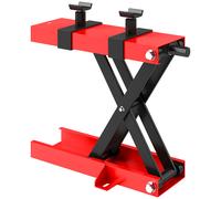 HOMCOM Motorradheber 500 kg Belastbar Motorradhebebühne 95-400 mm Höhenverstellbar Montagebock Fahrradreparatur-Scherenheber in Garage & Außenbereichen Aosom
