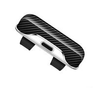 HomeVortex Auto-Sonnenblenden-Brillenhalter, mit Kohlefaser-Textur, sichere Sonnenbrillen-Aufbewahrungsbox, für Auto-Innenraum, weiches Futter gegen Kratzer, einfaches Anklemmen