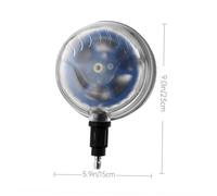 Homoyoyo Hochdruck Auto Waschbürste Schnellkupplung Rotierende Reinigungsbürste Schonend Langlebig für Pkw Lkw Fahrzeugpflege Leichte Handhabung