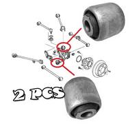 Honda Accord 2003-2007 Hinterarm Radnabe Achsschenkel Buchsen Buchse x2