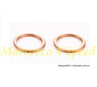 Honda CA 125 Rebel Auspuff Krümmer Dichtung Satz 2x Stück