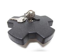 Honda CY 50 Dax Monkey Stern Tankdeckel abschließbar 40mm Schwarz