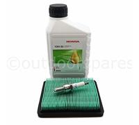 Honda Izy Rasenmäher Service Kit, echte 10 W30 Oel NGK Plug & Qualität Air Filter