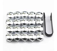 HONGYANFA 20 Stück Radschraubenkappen Radmutternkappen für Hyundai Bayon I 2021-2024, Schützt Radbolzen Verhindert Rost Leicht zu montieren Auto Zubehör,19mm