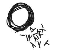 HONMEET 16 Stück Scheibenwaschanlage Reparaturset Mit 5m Flexiblem Kunststoff Schlauch Sprühdüsen Und Schlauchverbindern Für Autos Zur Schnellen Scheibenreinigung Und Klarer Sicht