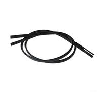 Honseadek Dach-Tropfformverkleidung für Sentra 2013-2018, 2 Stück, kompatibel mit OEM 73853-9AN0A, schwarzer Gummi-Türkantenschutz