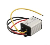 Honseadek DC DC Step Down Spannungswandler 12 V auf 3 V 6 V 7,5 V Automobil-Stromregler-Modul 3 A hocheffizientes Metallgehäuse für Auto-Elektronik (12 V auf 7,5 V 3 A)