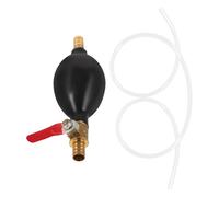 HOODANCOS Manuelle Ölpumpe mit Schlauch 10mm Flüssigkeitstransferschlauch für Benzin Öl Wasser Tragbare Absaugpumpe für Auto und Motorrad