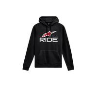 Hoodie Alpinestars Ride V3 Schwarz/Weiß/RotXXL Schwarz,Weiß,Rot