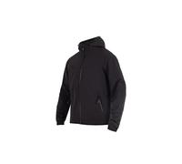 Hoodie V3 Softshell Rip-Stop Herren Aramid Motorrad Jacke Schwarz, XL XL schwarz