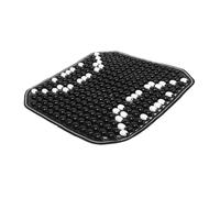 HORIALENCE Beheizbare Autositzauflage aus Holzperlen Atmungsaktive Sitzauflage für Autositz Passend mit Massageeffekt Kühlt und Sorgt für Komfort Stilvolles Design für Fahrzeug