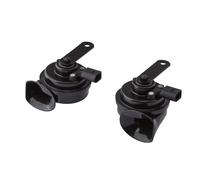 HELLA Fanfare - HELLA OE-CONNECT HORN TE26 SET - 12V - 110dB(A) - 400Hz-500Hz - Hochton/Tiefton - elektrisch - ECE - Gehäusefarbe: schwarz - Menge: 2 - 3FH 012 010-021