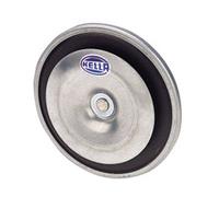 HELLA Horn - HEAVY DUTY HORN B36 - 24V - 105dB(A) - Frequenzbereich: 335Hz - Tiefton - elektrisch - Gehäusefarbe: grau/schwarz - Flachsteckanschluss - Menge: 1 - 3BA 002 768-382