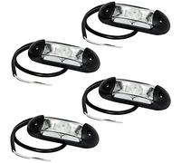HORPOL 4er-Set LED Begrenzungsleuchten LD 2166, 12/24 V | Universelle Markierungsleuchten mit E9-Zulassung und 0,5 m Kabel. Ideal für Lkw, Anhänger, Trailer und Landmaschinen.