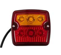 HORPOL LED Rückleuchte LZD967 universal 3 Funktionen 12-24 V 105 für Anhänger