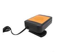 Hosrivae 12 V 150 W Dual-Modus-Auto-Heizung & Demister-Ventilator Fahrzeuge - Auftauen, für Fensterbeschlagen, energieeffizient, kompakt und zum Spielen, Camping, Reisen und Gebrauch (orange)