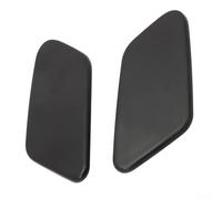 Hosrivae Schwarze Scheinwerfer-Waschdüse für C8 2002+, 6438K7, ABS Frontstoßstangen-Sprühkappe, Ersatz, 2 Stück