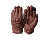 Hot Classic II Sommer Leder Motorrad Handschuhe Braun, 10 10 braun