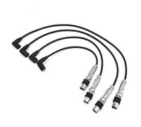 Hoypeyfiy 4er-Pack 03F905409C Zündkabel-Set, Ersatzteil für A1, A3, Ersatz für Seat Ibiza, Ersatz für Skoda Fabia 2010-2015, Ersetzt 03F905430E, 06F905430F