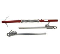 Abschleppstange verz.L1800xB70xH55mm 5,1kg rot/silber HP AUTOZUBEHÖR