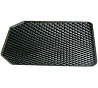 HP Autozubehör 16524 Fußschalenmatte Passend für (Auto-Marke): Universal Gummi (L x B x H) 55 x 45 x 4.5cm Schwarz