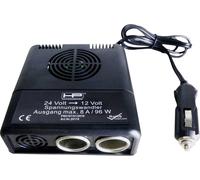 HP Autozubehör Spannungswandler 24/12V 8A Schwarz 1x20118HP