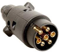 HP Autozubehör 28254 Anhänger Stecker [Steckdose 7polig - Stecker 7polig] Kunststoff
